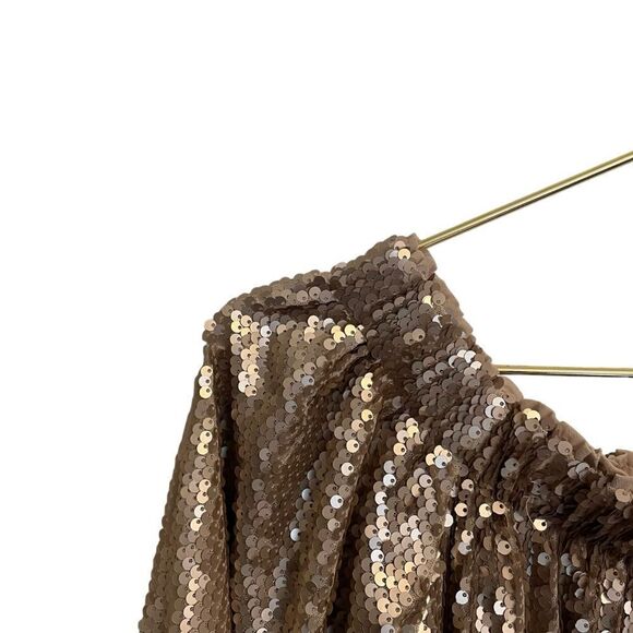 Anthropologie Mare Mare Calliope Sequined Midi Dress Size Small NWT - Picture 6 of 11